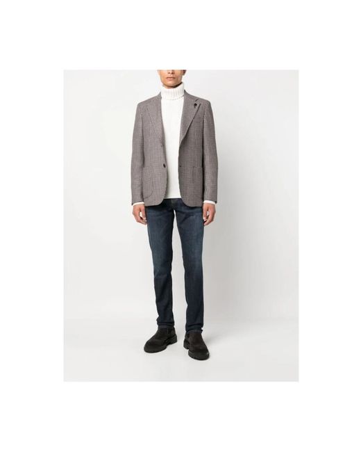 Lardini Gray Blazers for men