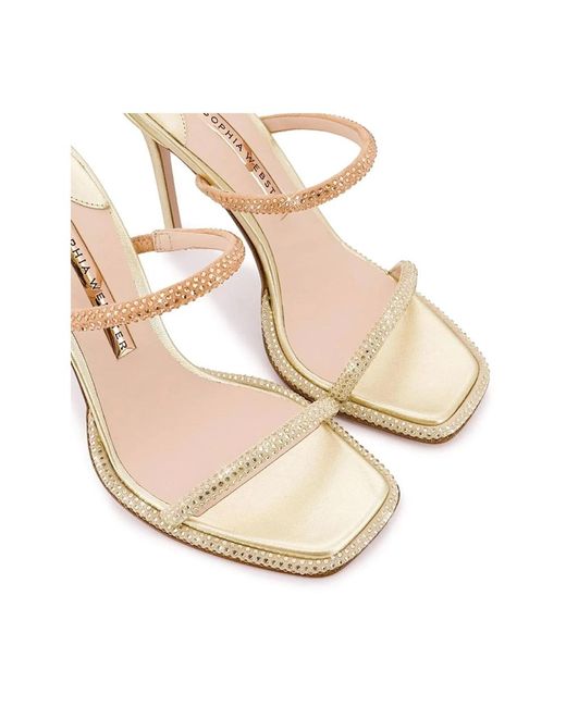 Sophia Webster White High Heel Sandals