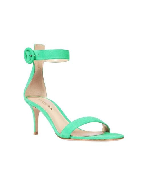 High Heel Sandals Gianvito Rossi de color Green