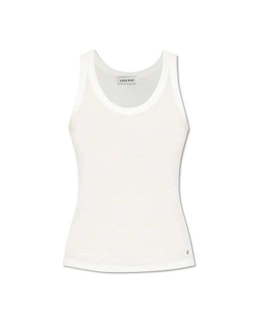 Tops > sleeveless tops Anine Bing en coloris White