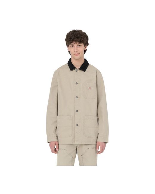 Dickies Natural Single-Breasted Coats for men