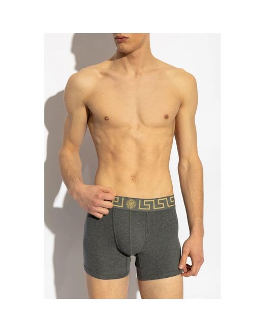 Bottoms Versace de hombre de color Gray