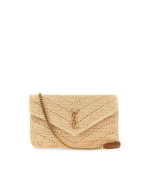 Saint Laurent Metallic Cross Body Bags