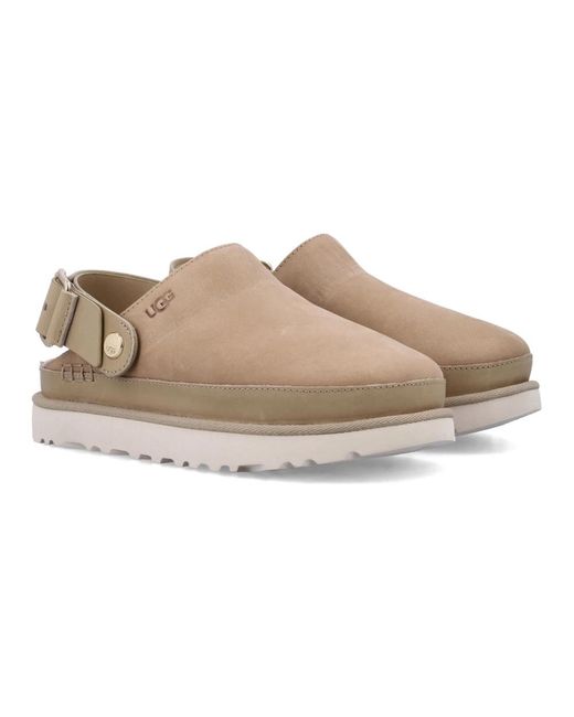 Mules Ugg en coloris Natural