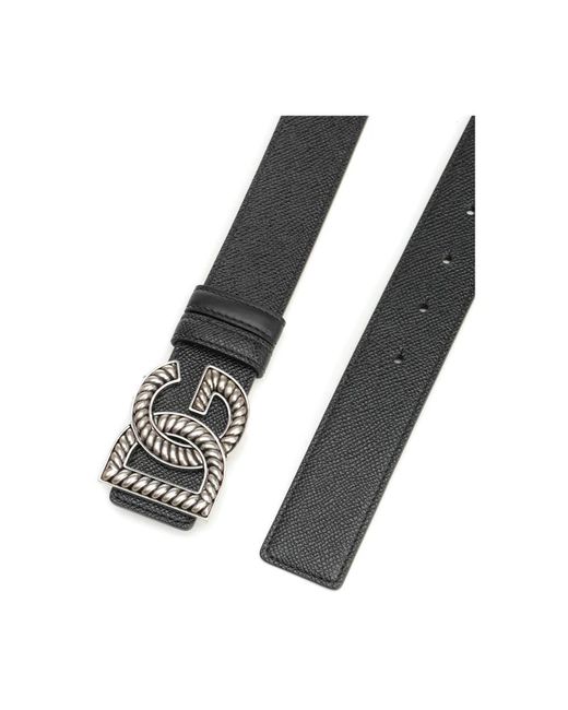 Dolce & Gabbana Gray Belts for men