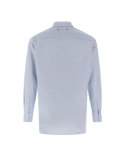 Golden Goose Deluxe Brand Blue Shirts