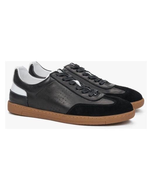 ESTRO Black Sneakers for men