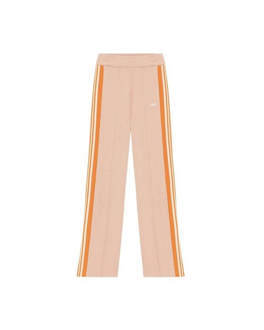 Autry Broeken ,Roze ,Rechte Broek in het Pink