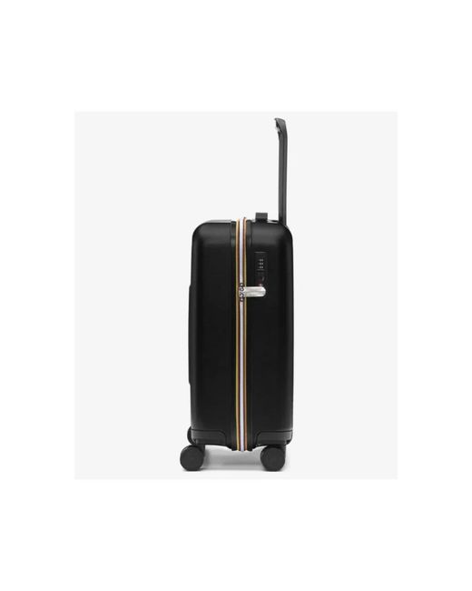 K-Way Black Cabin Bags for men
