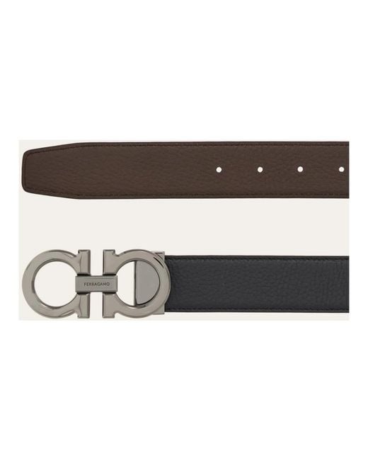 Ferragamo Black Belts for men