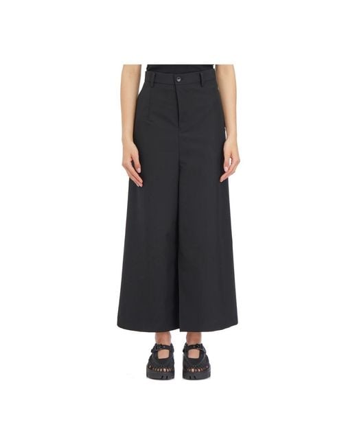 Wide Trousers Junya Watanabe de color Black