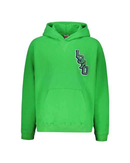 KENZO Green Hoodies for men