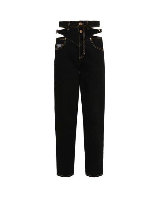 Skinny jeans Versace de color Black