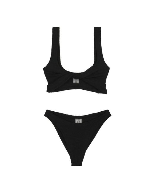 Hunza G Black Bikinis