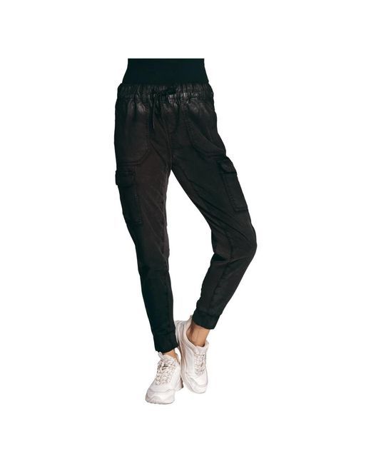 Zhrill Black Tapered Trousers