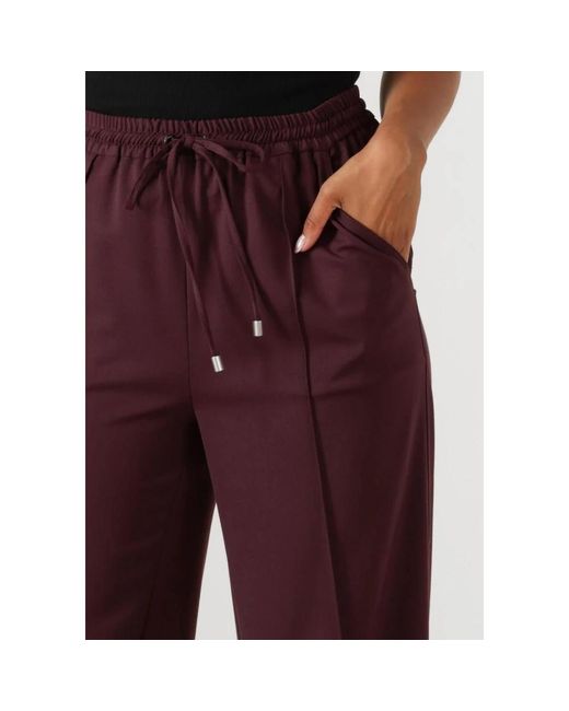 Vanessa Bruno Wide Trousers in het Red