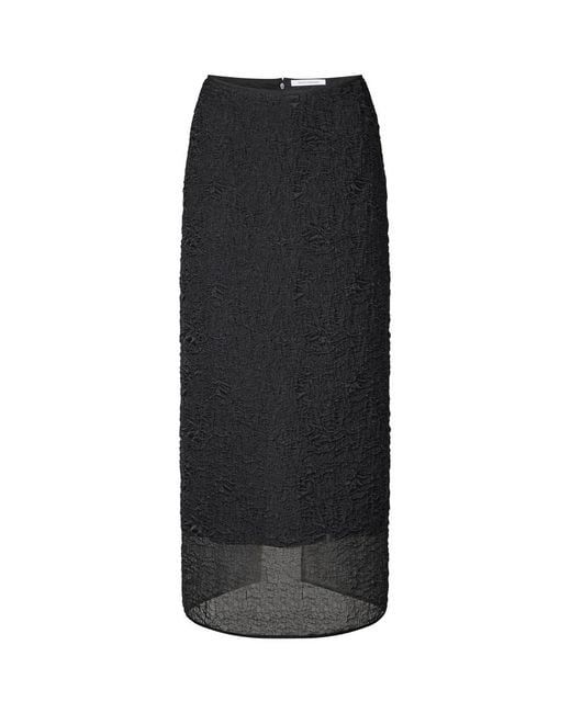 CECILIE BAHNSEN Black Midi Skirts