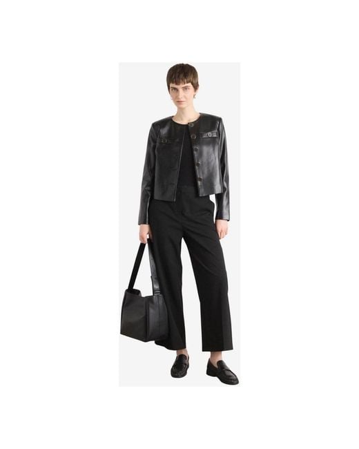 Marciano Black Leather Jackets