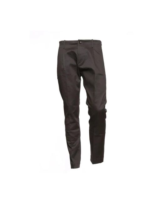 Nine:inthe:morning Gray Straight Trousers for men