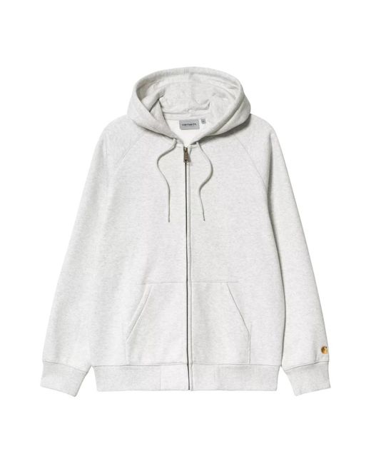 Carhartt White Zip-Throughs for men
