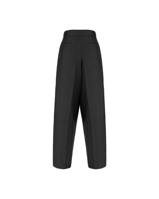 Niccolò Pasqualetti Black Wide Trousers