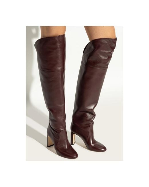 Stuart Weitzman Brown Over-Knee Boots