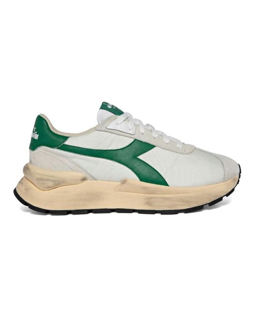 Diadora Green Sneakers for men