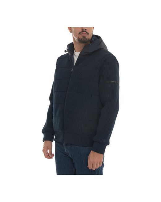 EA7 Blue Bomber Jackets for men