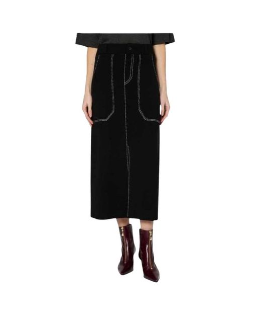 Paul Smith Midi Skirts in het Black