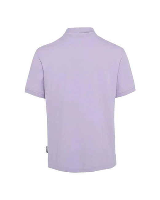 Moose Knuckles Purple Polo Shirts for men