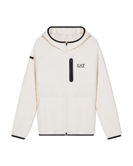 Zip-Throughs EA7 pour homme en coloris White