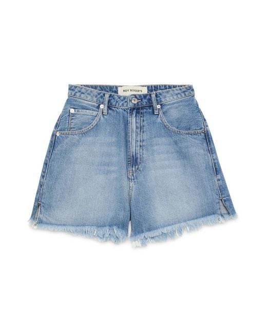 Roy Rogers Blue Denim Shorts