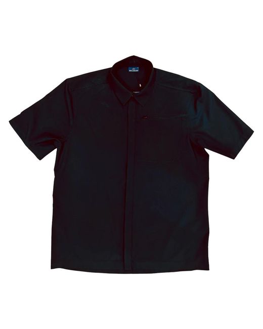 Paul & Shark Schwarzes polyester regular fit hemd in Black für Herren