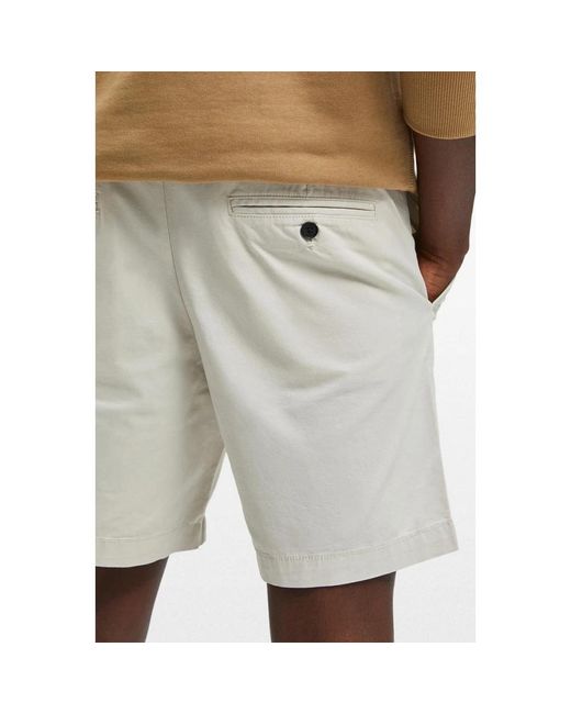 SELECTED Freizeitshorts in Natural für Herren