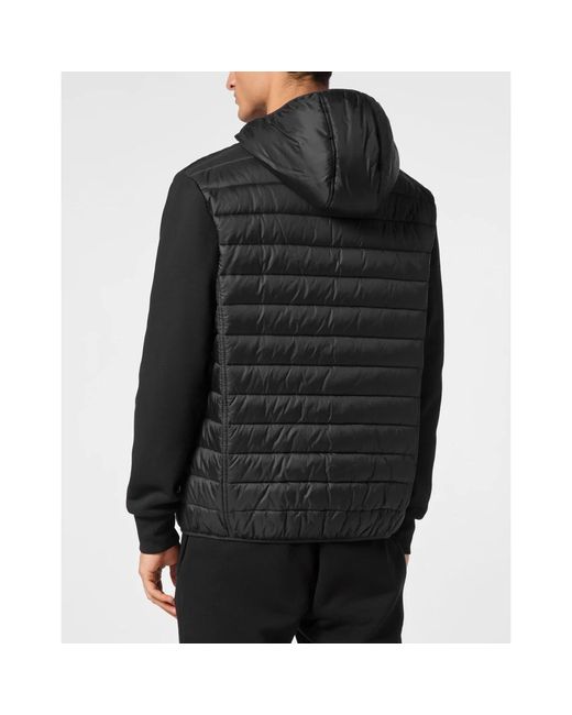 Philipp Plein Winter Jackets in het Black voor heren