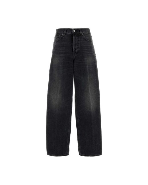 Haikure Black Loose-Fit Jeans