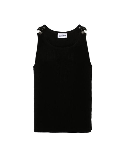 Tops > sleeveless tops Jean Paul Gaultier en coloris Black