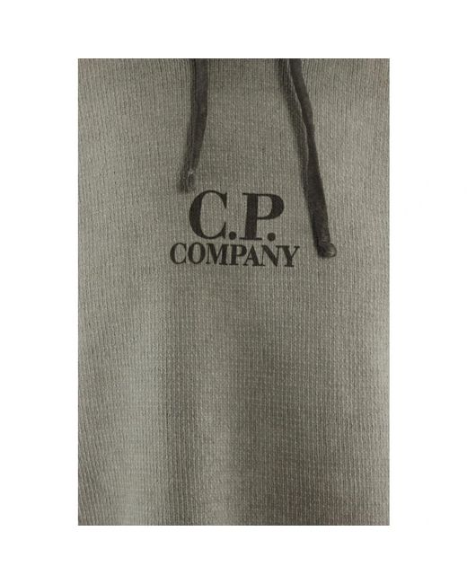 C P Company Gray Hoodies for men