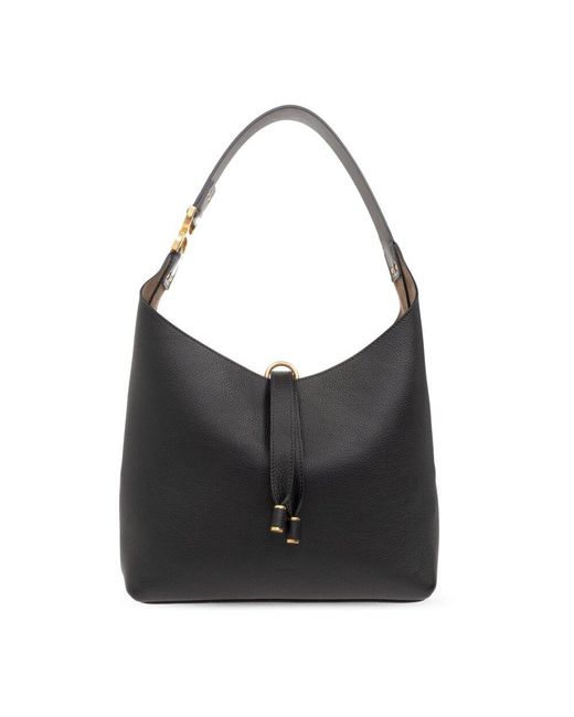 Chloé Black 'marcie hobo small' schultertasche