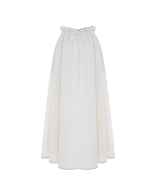 Kocca Maxi Skirts in het White