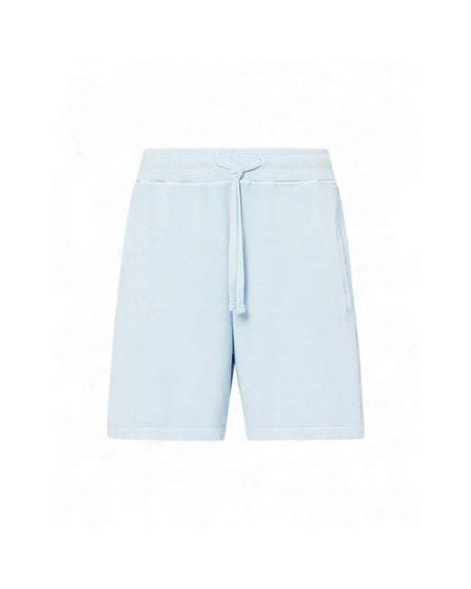 Peuterey Blue Casual Shorts for men