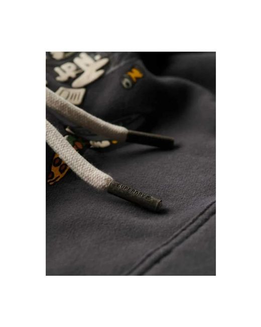 Superdry Gray Hoodies for men