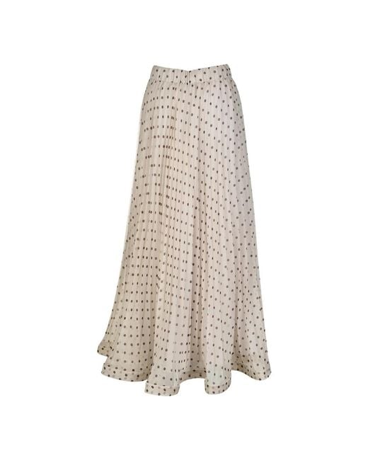 P.A.R.O.S.H. Natural Maxi Skirts