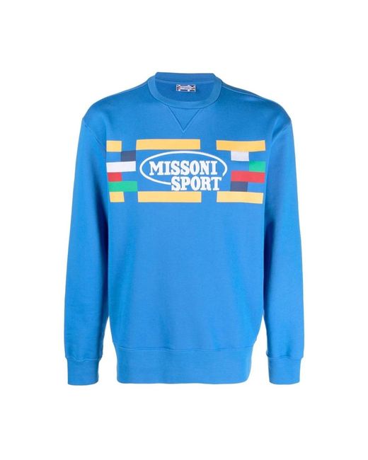 Missoni Blue Sweatshirts for men