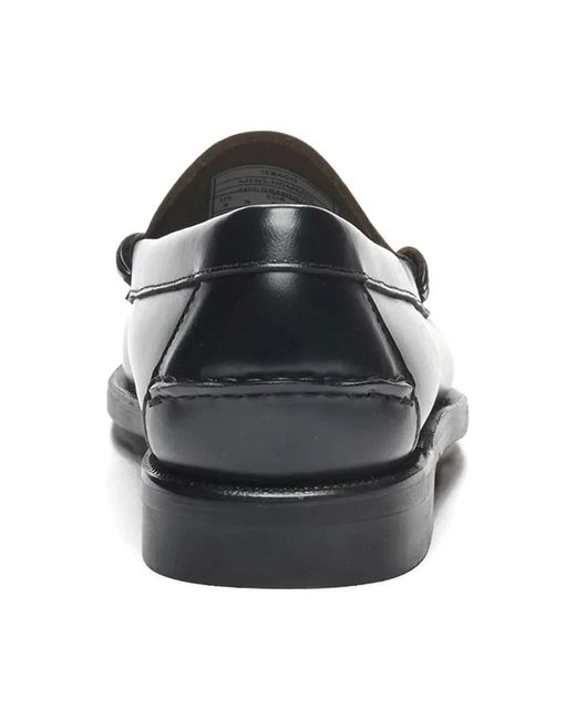 Sebago Black Loafers for men