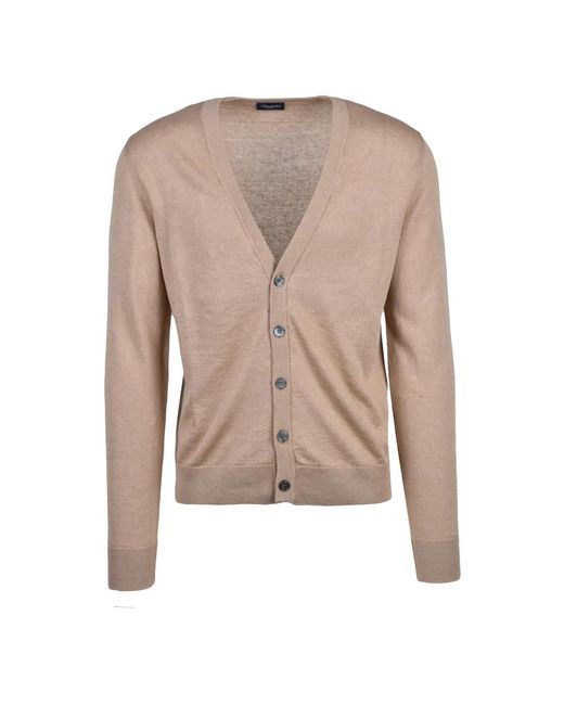 Cardigans Drumohr de hombre de color Natural