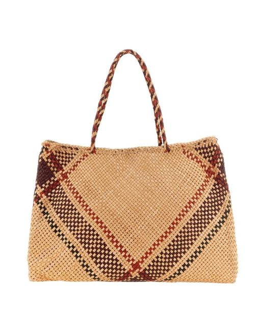 Tote Bags Dragon Diffusion de color Brown