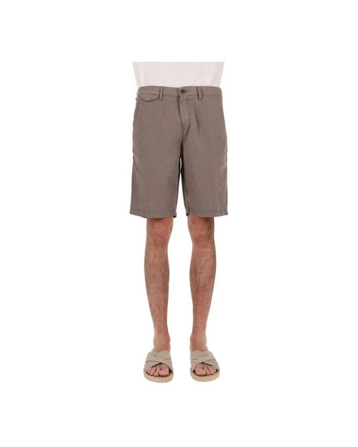 Myths Gray Casual Shorts for men