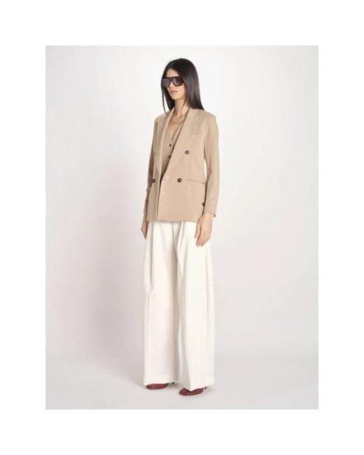 Circolo 1901 Natural Blazers