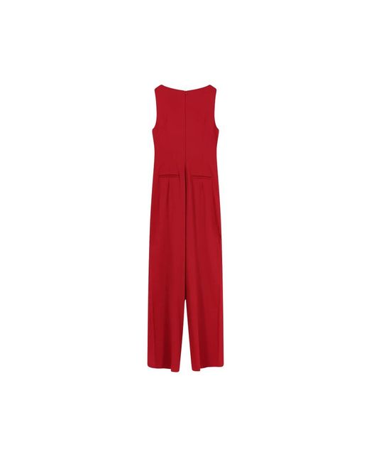 Max Mara Red Jumpsuits